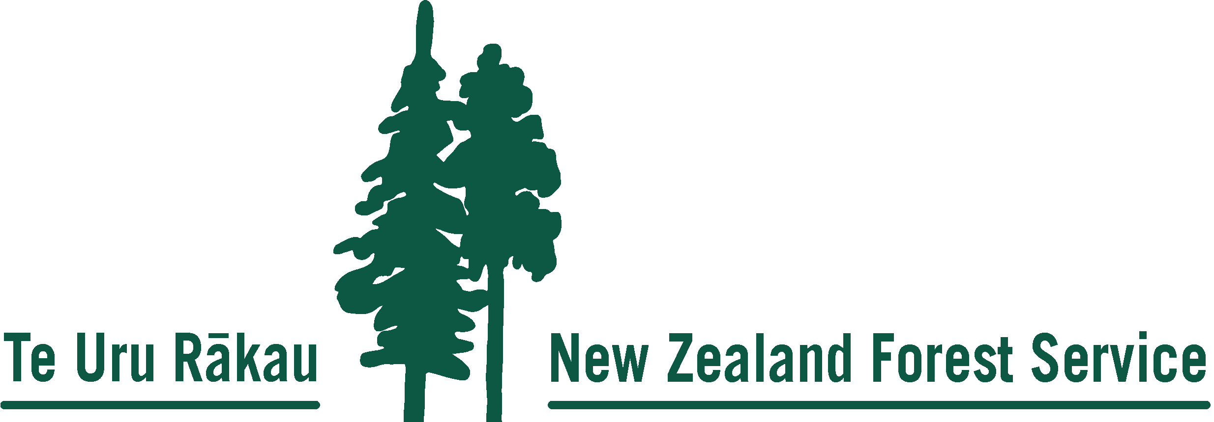 Te Uru Rākau - New Zealand Forestry Service logo
